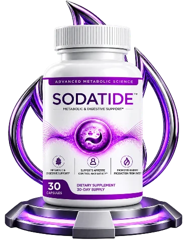 Sodatide gut health and metabolism support capsules